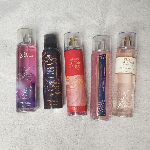 🖤BBW🖤 Bath & Body Works Fragrance Mist Collection Shimmer Body Lotion Fizz - Picture 1 of 8